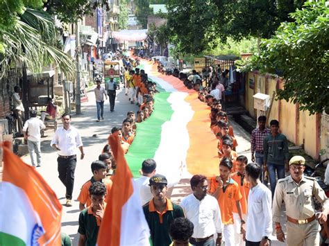 सीता ग्रुप ऑफ एजूकेशन ने आजादी का अमृत महोत्सव मनाया 700 फीट लंबा