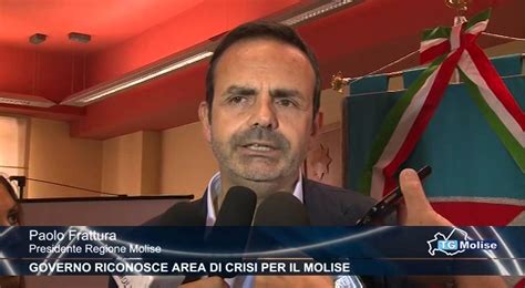 Governo Riconosce Area Di Crisi Per Il Molise Youtube