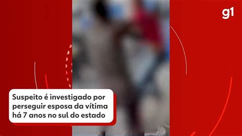 Suspeito De Perseguir Mulher H Anos Preso Marido Da V Tima Foi