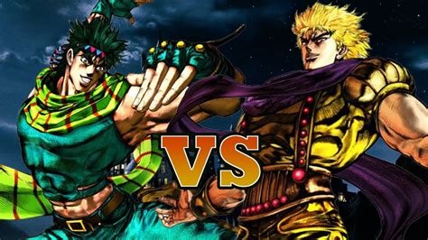 Dio Vs Joseph Joestar Youtube