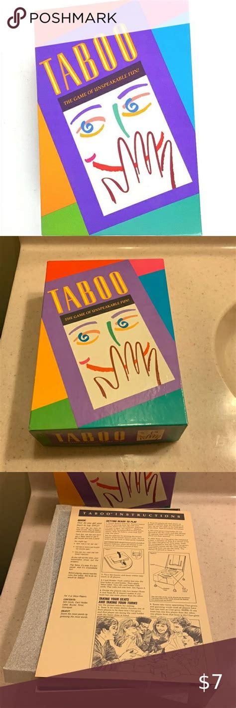 Taboo Board Game Taboo Board Game Taboo Board Games