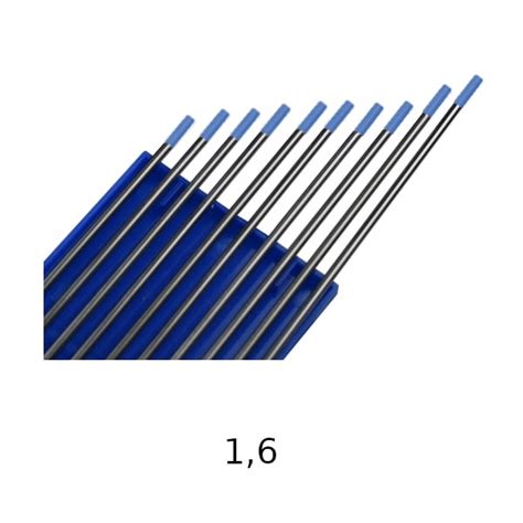 ELEKTRODA WOLFRAMOWA TIG NIEBIESKA WL20 1 6mm X 10 WL20 1 6 Cena