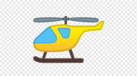 Helikopter Rotor Pesawat Emoji Emoticon Helikopter Pesawat Terbang