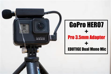 Gopro Hero7に外部マイクを取り付け！純正「プロ35mmマイクアダプター」で音質改善レビュー 孤高の旅人