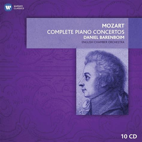 Mozart Complete Piano Concertos Daniel Barenboim Amazon Ca Music