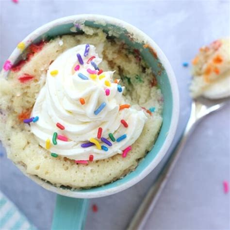 The Best Vanilla Mug Cake Recipe One Sweet Appetite