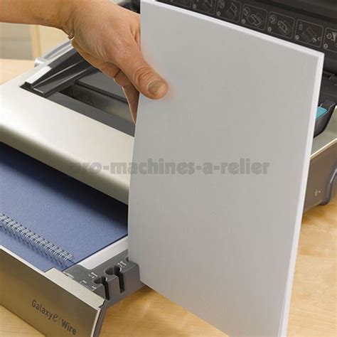 Votre Achat De Machine Relier Manuelle Galaxy Wire Fellowes Au