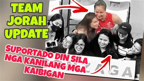 Team Jorah Update At Sila Pala Ang Mga Tropang Kasama Ni Sarah Sa Mga Games Ni Jovelyn Gonzaga