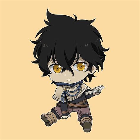 Black Clover Yuno Chibi Black Clover Anime Anime Chibi Chibi