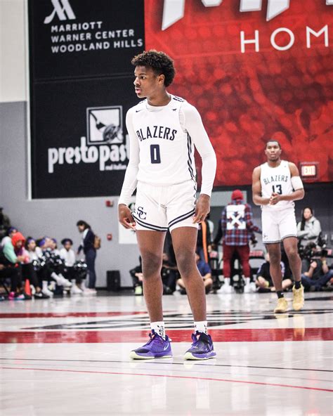 Bronny James + Sierra Canyon by Tre Bravo