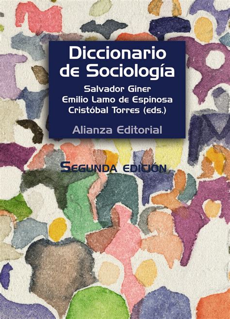 Diccionario De Sociología Alianza Editorial