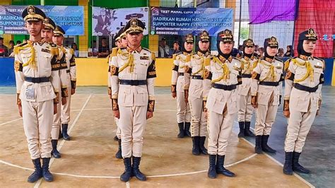 Kostumnya Simpel Tapi Mewah Penampilan Paskibra Sman Klari Karawang