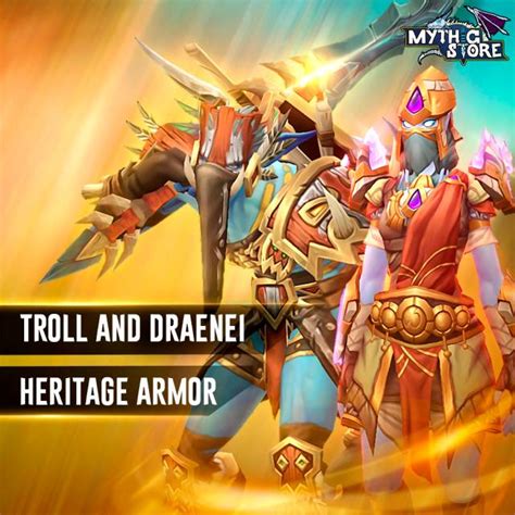 Draenei Troll Heritage Armor Boost Mythic Store