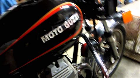 1984 Moto Guzzi V65C YouTube