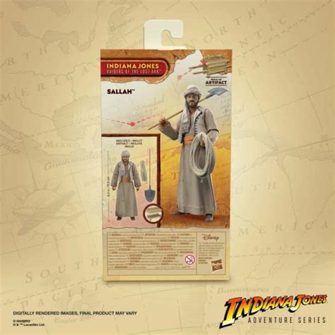 Sallah Indiana Jones Raiders Of The Lost Ark Action Figure Cm H