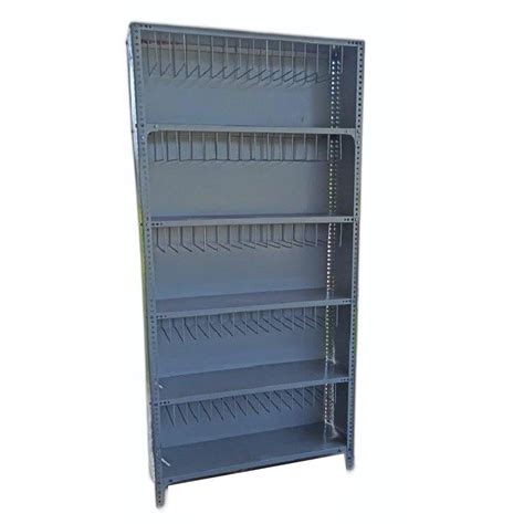 Powder Coated Mild Steel File Storage Rack Free Standing 5 Shelves At