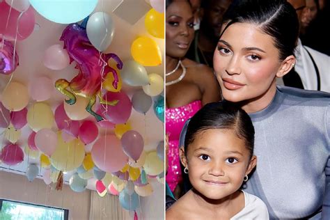 Kylie Jenner Creates Balloon Filled Party For Stormi S 5th Birthday