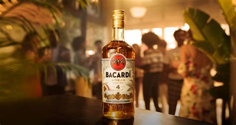 Bacard A Ejo Cuatro Rum Golden Aged Rum Bacard Global