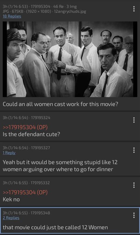 Anon reimagines 12 toxic men : r/4chan