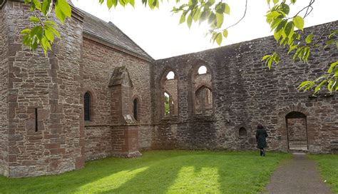 Beauly Priory, ruin of a holy building in the highlands of Scotland