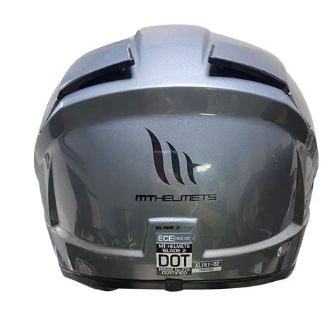 Casco Mt Blade Sv Solid Titanium Brillo Formotos