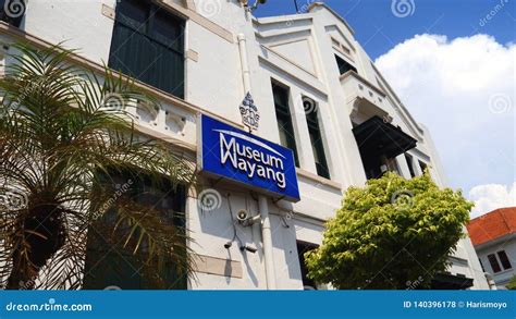 Museum Wayang editorial stock photo. Image of famous - 140396178