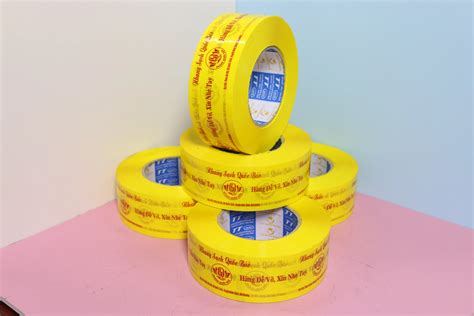 Bopp Tape Made In Vietnam Customize Single Sided Packaging Tape Custom