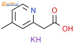 potassium 2 4 methylpyridin 2 yl acetateCAS号1251919 65 9 960化工网