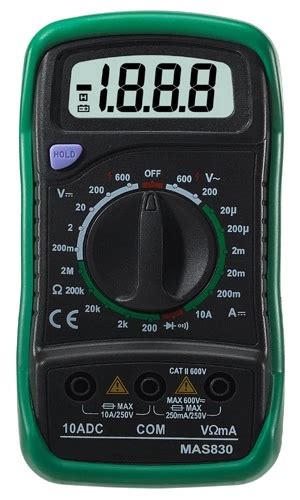 Digital Multimeter Mas Mastech