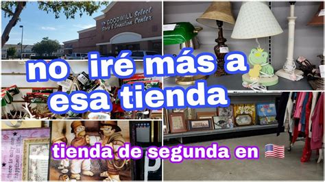 Goodwill Tienda De Segunda Mano En Usa Youtube