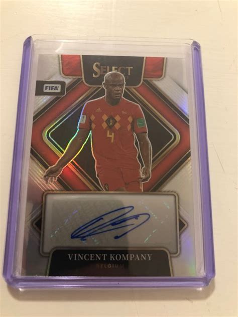 Panini Select Vincent Kompany Autograph Card Catawiki