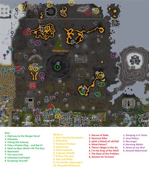 Osrs Wilderness Map - Feliciano Blog