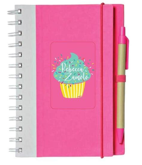 Rebecca Zamolo Neon Pink Cupcake Journal | Rebecca zamolo, Pink cupcakes, Rebecca