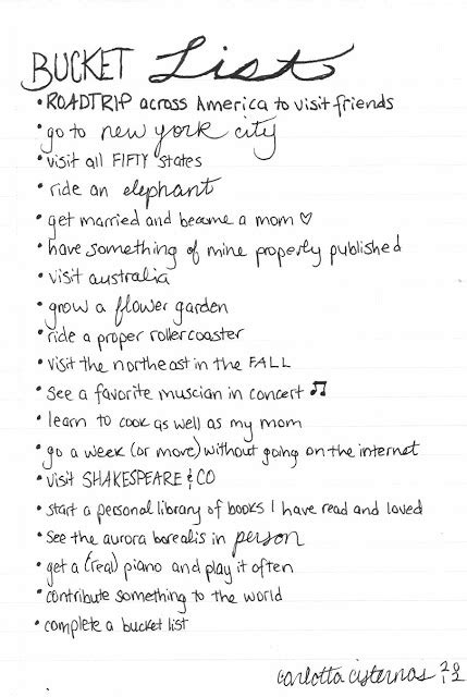 Bucket List Quotes. QuotesGram