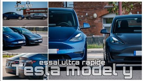 Tesla model y propulsion test ultra rapide modèle 3 42000 offre du