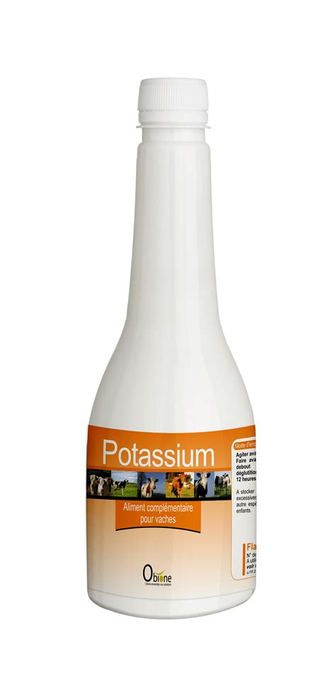 Obione Potassium For Potassium Deficiencies In Cows