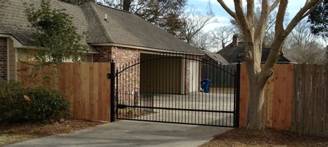 Automatic Gate Openers Single Dual Slide Prairieville La Ascension Fence And Deck Llc