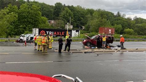 Several Injuries And Closure On Route 6 After Multi Vehicle Crash In