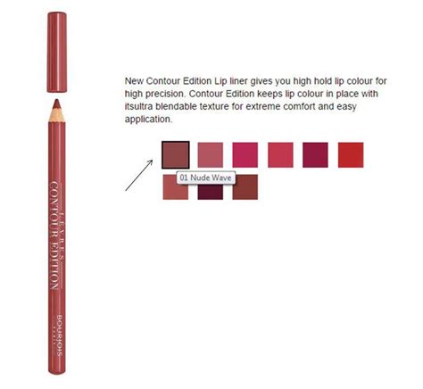 BOURJOIS Contour Edition Lipliner In Nude Wave