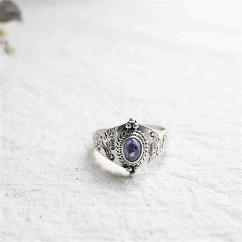 Bague Tanzanite Draco Pierres D Ailleurs