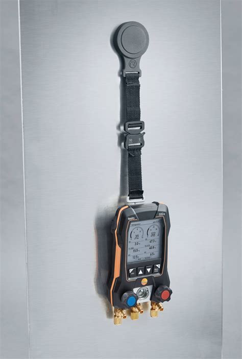 Testo 550s Smart Kit Smart Digital Manifold With Wireless Clamp