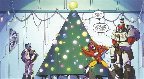 Aesirs Written Word Idw Transformers Holiday Special