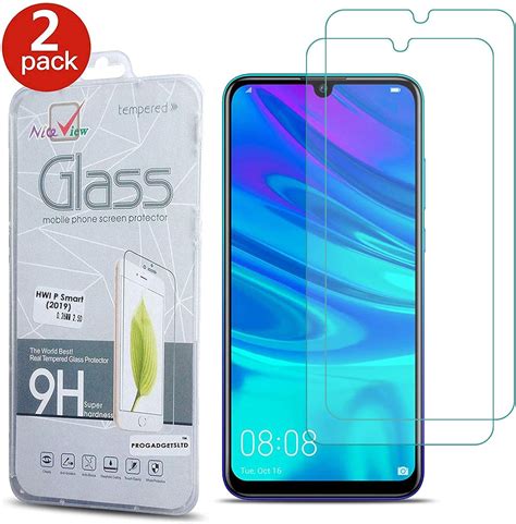 2 Pack Huawei P Smart 2019 Screen Protector Gorilla Tempered Glass