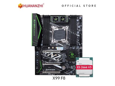 HUANANZHI X99 F8 X99 Motherboard With Intel XEON E5 2666 V3 LGA 2011 3