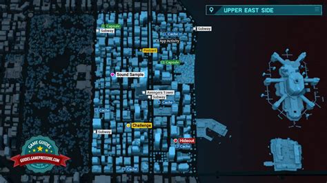 Spider Man Miles Morales Upper East Side Map Location Finds