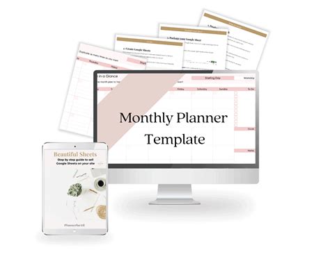 Google Sheets Guide Planner For All Plr