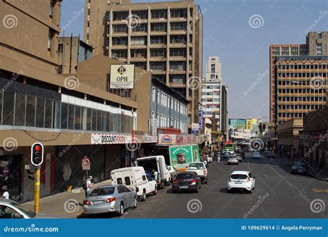 Street In The Cbd In Johannesburg Editorial Stock Image Image Of