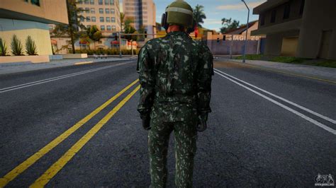 Skin Exercito Brasileiro Cavalaria Blindada 1 Para GTA San Andreas