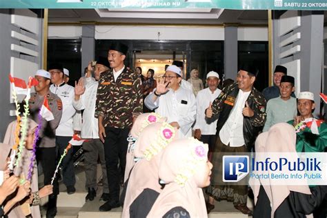 Infopublik Bupati Banjar Lepas Peserta Kirab Santri