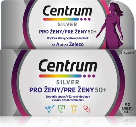 Centrum Multivitamín Pro ženy 50 Tablety S Multivitamínovým Komplexem Notino Cz